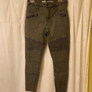 Massimo Olive Moto Jegging